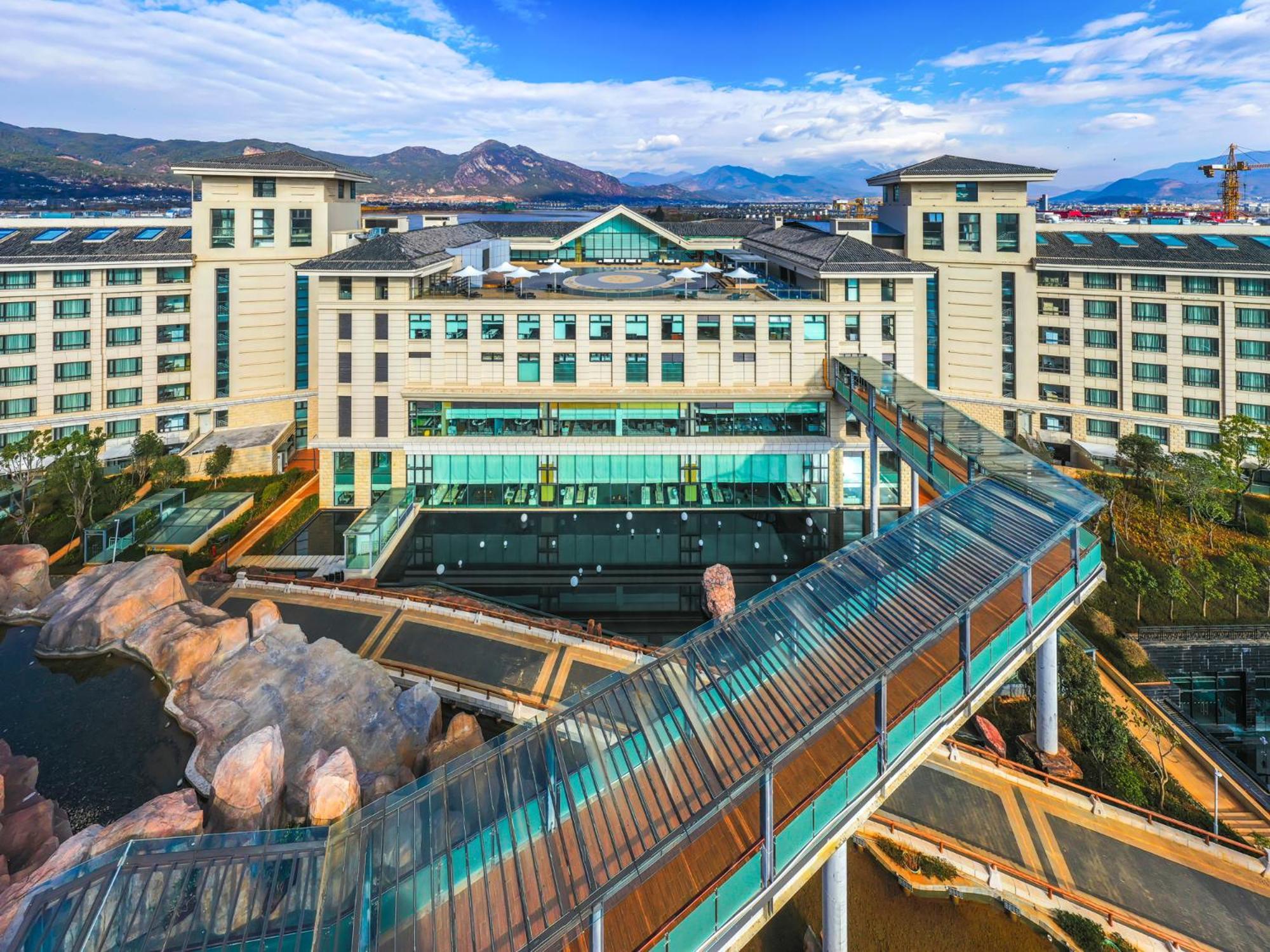 Hilton Lijiang Hotel Licsiang Kültér fotó